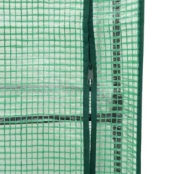 Discount Højbed med drivhusovertræk - Rattan-look | Størrelse: 160x40x140 cm Plantestativer