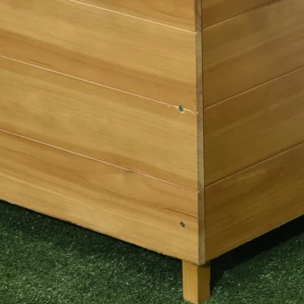 Clearance Højbed med espalier & 3 hylder 63x39x160 cm, træ brun – klatreplanter Plantningsbænke