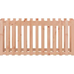 Plantningsbænke^Højbed med stakitdesign - Massivt douglasgran | Størrelse: 150x50x70 cm