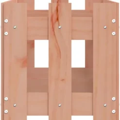 Clearance Højbed med stakitdesign - Plantebed i massivt douglasgran | Størrelse: 150x30x30 cm Krukker & Plantebeholdere