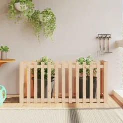 Online Højbed med stakitdesign i massivt fyrretræ | Størrelse: 150x50x70 cm Plantningsbænke