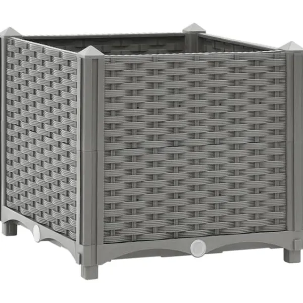 Krukker & Plantebeholdere^Højbed 40x40x38 cm polypropylen - Plantekasse - Plantekasser - Home & Living