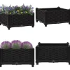 Krukker & Plantebeholdere^Højbed 40x40x23 cm polypropylen - Højbed - Højbede - Home & Living