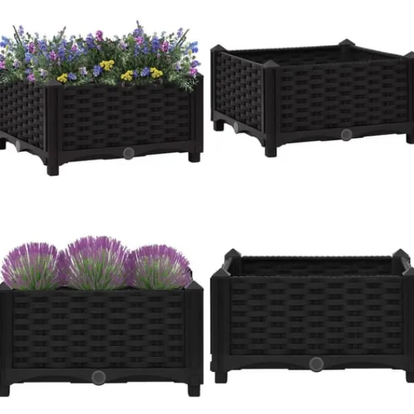 Krukker & Plantebeholdere^Højbed 40x40x23 cm polypropylen - Højbed - Højbede - Home & Living