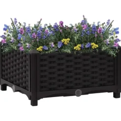 Krukker & Plantebeholdere^Højbed 40x40x23 cm polypropylen - Højbed - Højbede - Home & Living