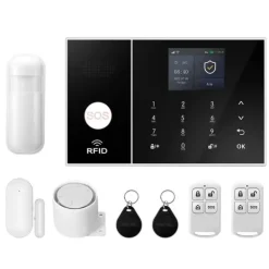 Hot Hjemmealarmsystem, Smart Home Integration, Real-Time Advarsler,2G GSM WiFi Kit A, EU Stik Hjemmealarmsystemer