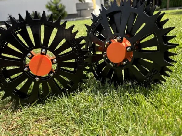 Clearance Hjul til WORX Landroid S og M plæneklippere, kulstofstål 3 mm Havemaskiner