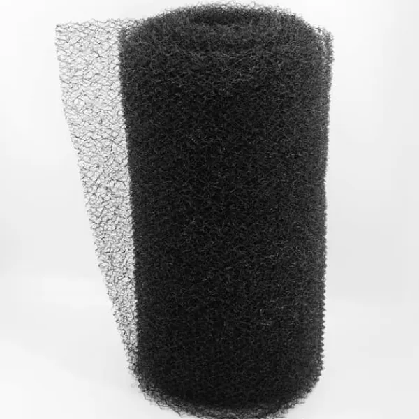 Best Hældningsmåtte Overfladestabiliseringstæppe 8 m x 1 m Styrke 20 mm UV Stabil Bankmåtte Sort Springvand & Damme