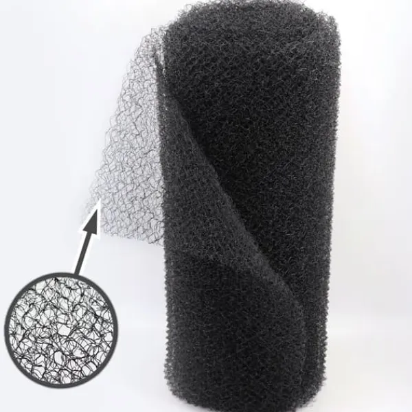Best Hældningsmåtte Overfladestabiliseringstæppe 8 m x 1 m Styrke 20 mm UV Stabil Bankmåtte Sort Springvand & Damme