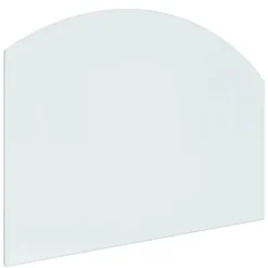 Hærdet glasplade til pejs - Gulvdæksel | Størrelse: 80x60 cm Tilbehør Til Brændeovne & Pejse