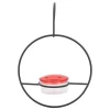 Til Fugle & Småvildt^Hummingbird feeder Smuk letvægts hængende fugle feeder med 4 porte til udendørs baghave