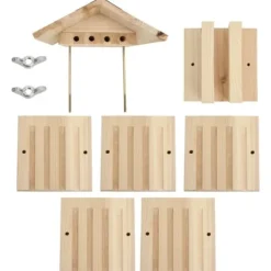 Sale Huse & bure til små dyr - Living bihotel 22x20x20 cm massivt fyrretræ Til Fugle & Småvildt