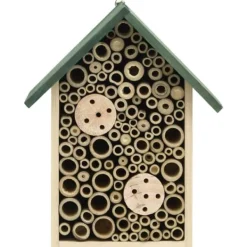 Clearance Huse til sommerfugle - Living insekthotel 2 stk. 23x14x29 cm fyrretræ Til Fugle & Småvildt