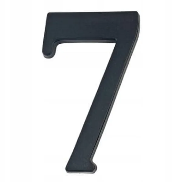 Best Husnummer 7 sort 19 cm Adresseskilte & Husnumre
