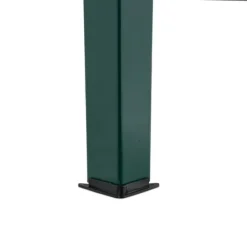 Plantningsbænke^Hævet plantekasse, 80x85x40 cm, grøn