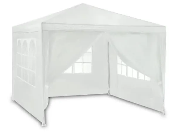 Best Hvid havepavillon 3x3m 4936 Telte & Lysthuse