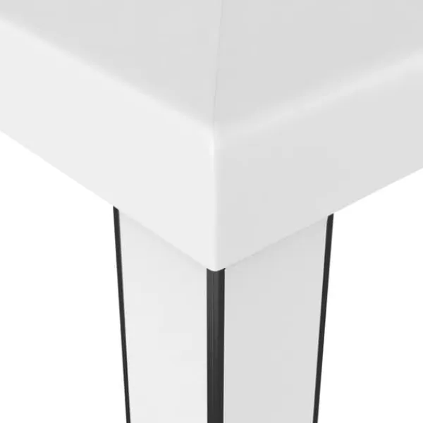 Hot Hvid 3x3 m pavillon med dobbelttag - Robust og vandafvisende | Farve: Hvid | Størrelse: 3x3 m Telte & Lysthuse