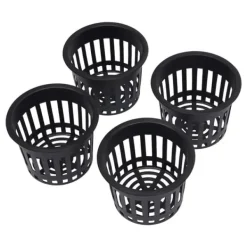 New Hydroponisk dyrkningsanlæg - 4-spands drypvandingskit indendørs - Hver spand 11 L - Pumpe 220–240 V/50 Hz - 4 W - 300 L/t - PP-plast Kit Til Plante- & Urtedyrkning