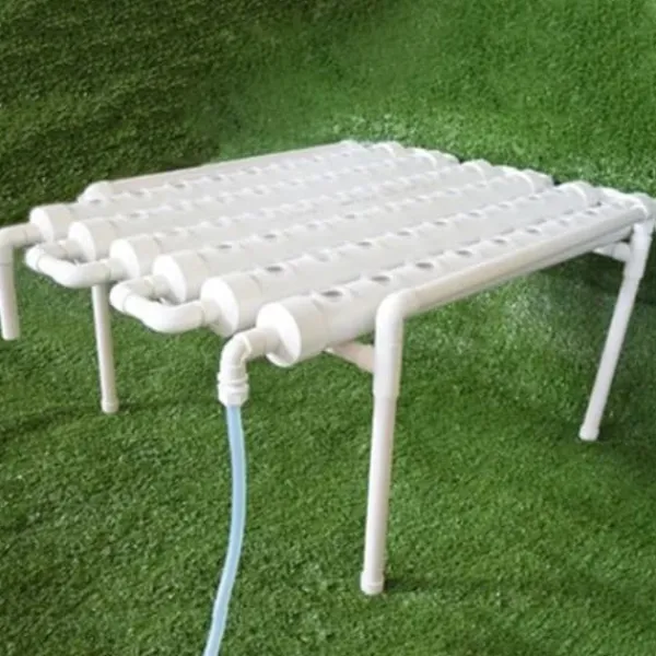 Best Hydroponisk dyrkningssæt - 1-lags system - 36 plantehuller - Huldiameter 3,2 cm - PVC-U - Vandsparende - Lavendel Kit Til Plante- & Urtedyrkning