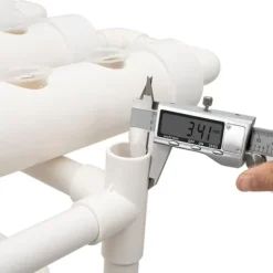 Kit Til Plante- & Urtedyrkning^Hydroponisk System Vækstsæt, 3-Lags Design, 108 Plantepladser, Inkluderer Vandpumpe