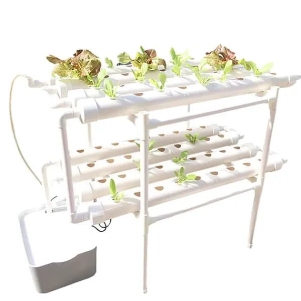 Kit Til Plante- & Urtedyrkning^Hydroponisk Vækstsæt, Lagdelt Design, Automatisk Vandingssystem,72 Hul