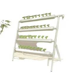 Discount Hydroponisk Vækstsæt, 4-Lags Design, 36 Plantningshuller, Effektiv Vandpumpe Kit Til Plante- & Urtedyrkning