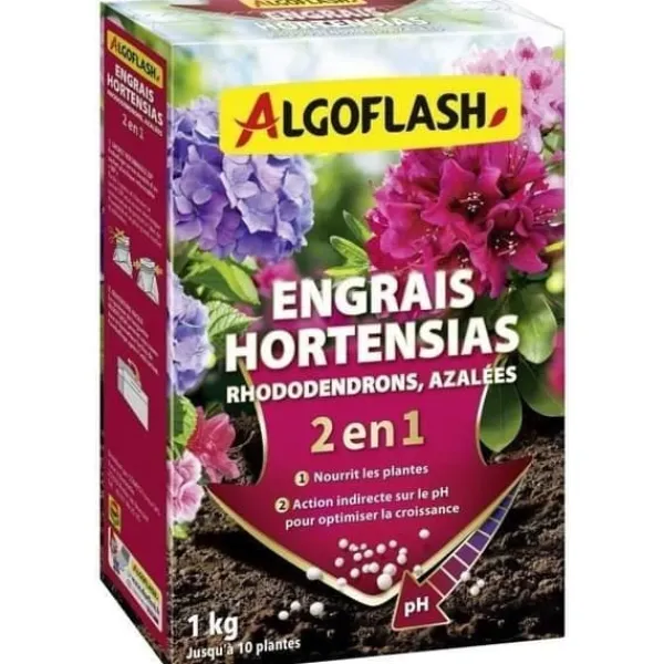 New Hyesiah gödselmedel, rhododendron och azalea - algoflash naturasol - pH special - 1 kg Gødningsmidler