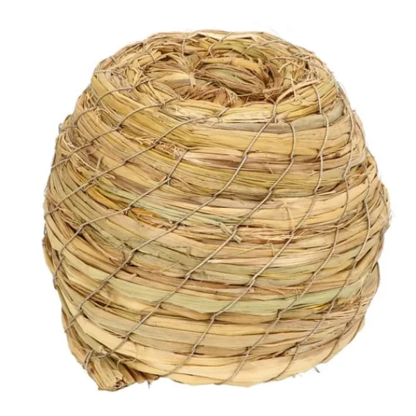 Til Fugle & Småvildt^Hyggeligt håndflettet fuglehus til parakitter, undulater, papegøjer, finker og spurve