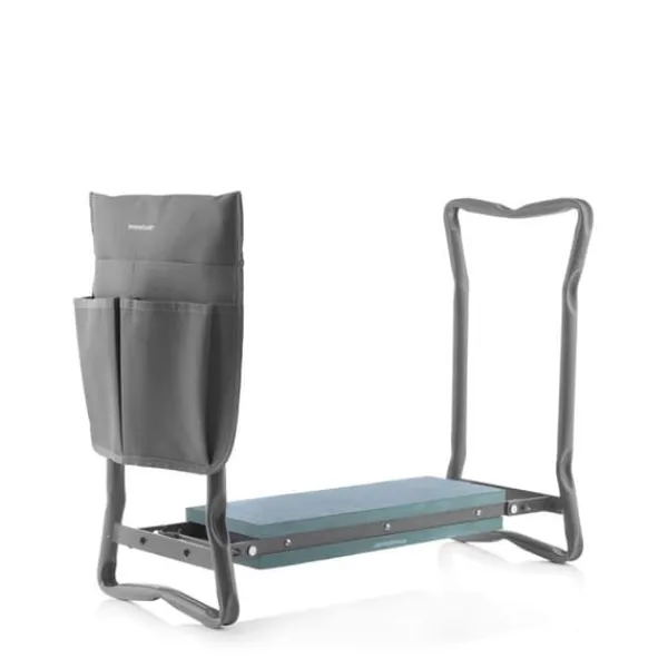 Støtte Med Hjul, Sæder & Knæbeskyttelse Til Havepleje^3-i-1 Folding Garden Seat med taske til Værktøj Situl InnovaGoods