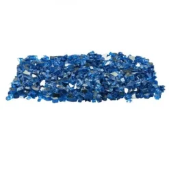 Tilbehør Til Brændeovne & Pejse^Ildglas, 12,7 mm, Pacific Blue, Hærdet glas
