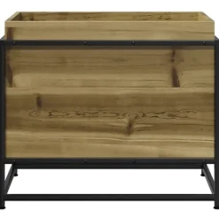 Imprægneret fyrretræ plantekasse 60x40x50 cm - Robust og dekorativ | Størrelse: 60x40x50 cm Krukker & Plantebeholdere