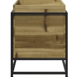 Imprægneret fyrretræ plantekasse 60x40x50 cm - Robust og dekorativ | Størrelse: 60x40x50 cm Krukker & Plantebeholdere