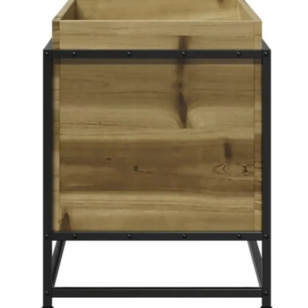 Imprægneret fyrretræ plantekasse 60x40x50 cm - Robust og dekorativ | Størrelse: 60x40x50 cm Krukker & Plantebeholdere