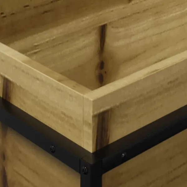 Imprægneret fyrretræ plantekasse 60x40x50 cm - Robust og dekorativ | Størrelse: 60x40x50 cm Krukker & Plantebeholdere