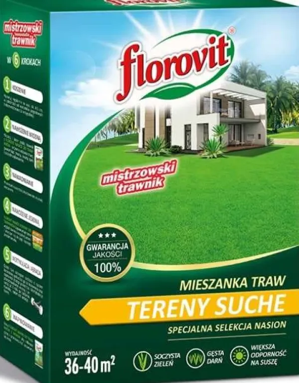 Frø^INCO FLOROVIT GRÆS 0,9 KG TØR TER