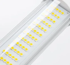 Kit Til Plante- & Urtedyrkning^Indendørs plante vokse let med 4 hoveder, fleksibel svanehals. 10 niveauer, 3 tilstande