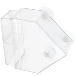 Best Indendørs Udendørs Hængende Fuglefoderautomat PS Transparent Fuglefoderværktøj til Fodring af Små Fugle Til Fugle & Småvildt