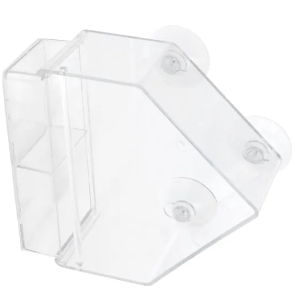 Best Indendørs Udendørs Hængende Fuglefoderautomat PS Transparent Fuglefoderværktøj til Fodring af Små Fugle Til Fugle & Småvildt