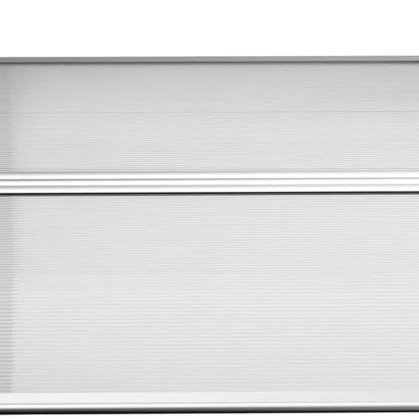 Buer, Spalier, Lysthuse Uden Tag^Indgangsbaldakin 200×96×27 cm med UV-beskyttelse – aluminium, sort