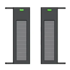 Indkørselsalarm System, Solcelledrevet, Lang Trådløs Rækkevidde, Q2, EU-stik Hjemmealarmsystemer