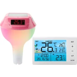 Clearance INF Flydende pooltermometer med LED-display, TS-PL01 Pool- & Spatilbehør