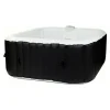 Spa & Udendørsbad^Inflatable Spa Sunspa Firkantet Sort 4 personer (155 x 155 x 65 cm)