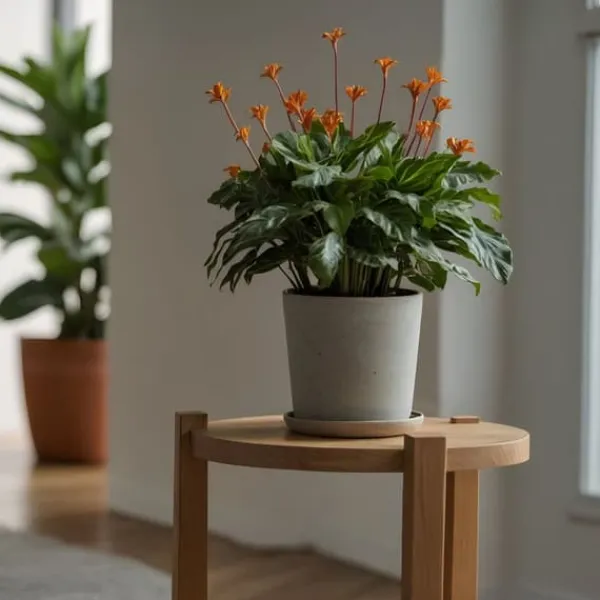 Sale Inkakrone - Calathea crocata 'Tassmania' - Højde 40-50cm - ⌀14cm Krukkeplanter Indendørs