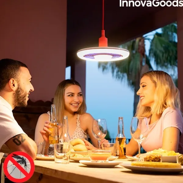 Hot InnovaGoods Anti-Mosquito Light til både loft- og vægmontering Insektmiddel & Dyreafvisende Middel