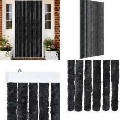 Clearance Insektgardin 100 x 200 cm antracitgrå - Insektgardin - Insektgardiner - Home & Living Insektmiddel & Dyreafvisende Middel