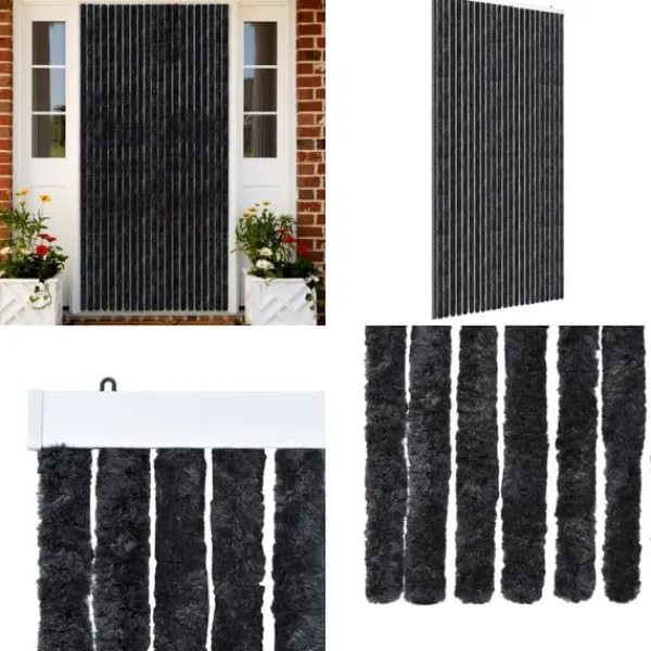 Clearance Insektgardin 100 x 200 cm antracitgrå - Insektgardin - Insektgardiner - Home & Living Insektmiddel & Dyreafvisende Middel
