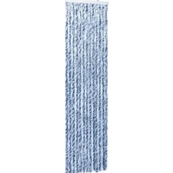 Outlet Insektgardin 56 x 185 cm blå hvid og sølvfarvet - Insektgardin - Insektgardiner - Home & Living Insektmiddel & Dyreafvisende Middel