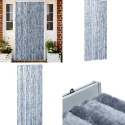 Insektmiddel & Dyreafvisende Middel^Insektgardin 90 x 220 cm sølvfarvet - Insektgardin - Insektgardiner - Home & Living