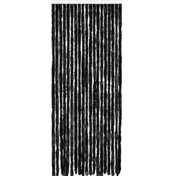 Insektmiddel & Dyreafvisende Middel^Insektgardin i chenille - Flue- og myggefrit | Farve: Antracitgrå | Størrelse: 56x200 cm
