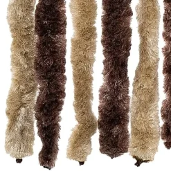 Insektmiddel & Dyreafvisende Middel^Insektgardin i chenille - Beskytter mod insekter | Farve: Beige og lysebrun | Størrelse: 100x220 cm